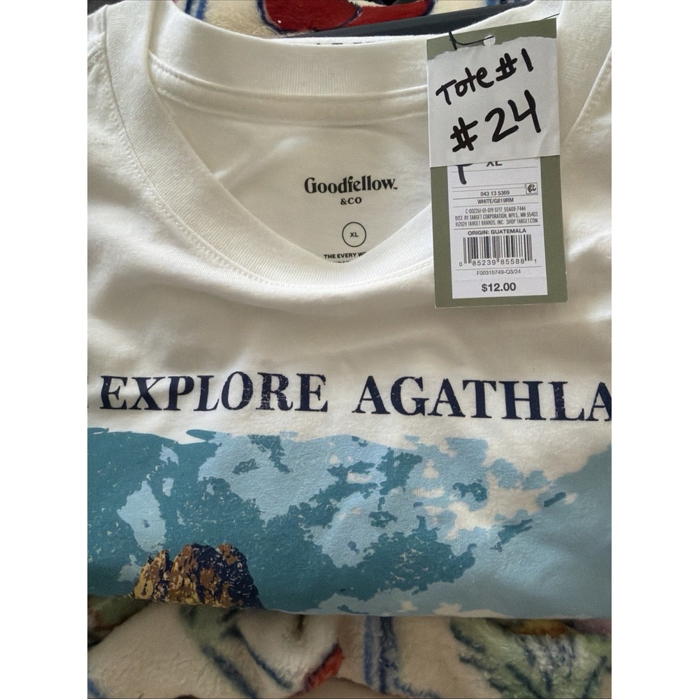 Agathla Peak T Shirt Mens Size XL White Kayenta Arizona Travel Destination new